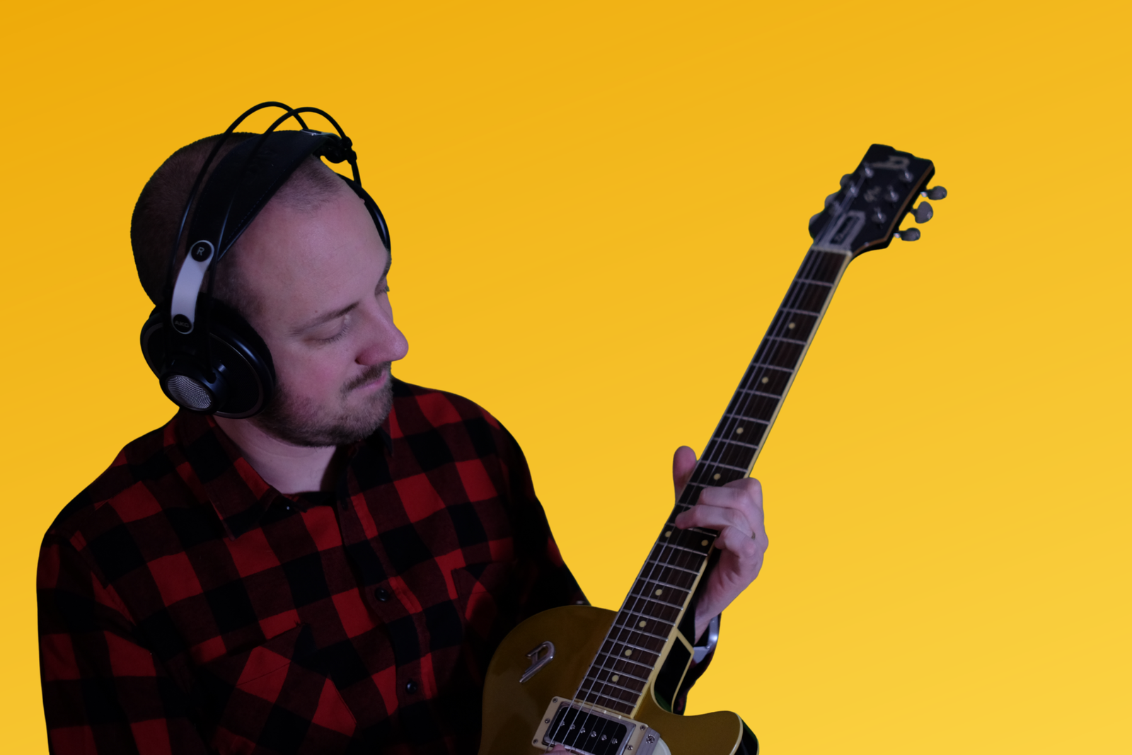 Andrea Golembiewski alla chitarra